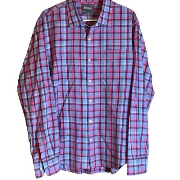 Bonobos Men’s Long Sleeve Washed Buttondown Slim Fit Shirt Shirt Size XL 📦 - Picture 7 of 7